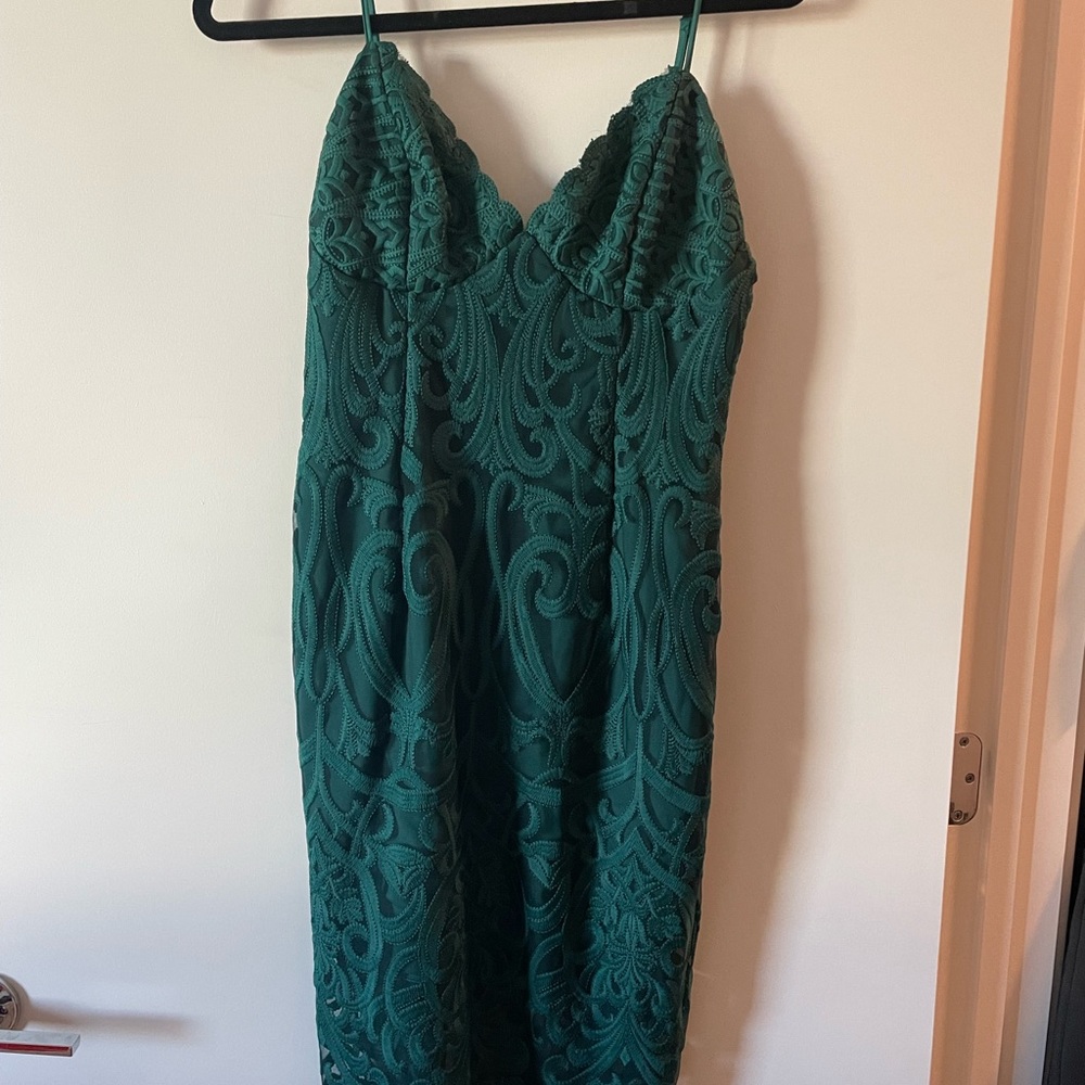Bardot Green Dress